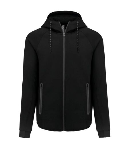 Mens performance hooded jacket black Proact