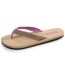 Isotoner Tongs femme très confortables, tiges larges-1