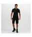 Mens Cargo Shorts Black Regatta Professional-1