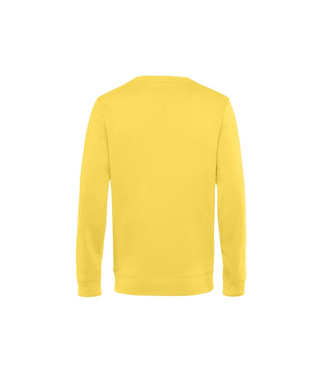 Sweat organic homme jaune B&C