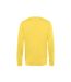 Sweat organic homme jaune B&C