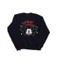 Disney Sweatshirt Womens/Ladies Mickey Mouse Christmas Light Bulbs (Bleu marine) - UTBI28657-1