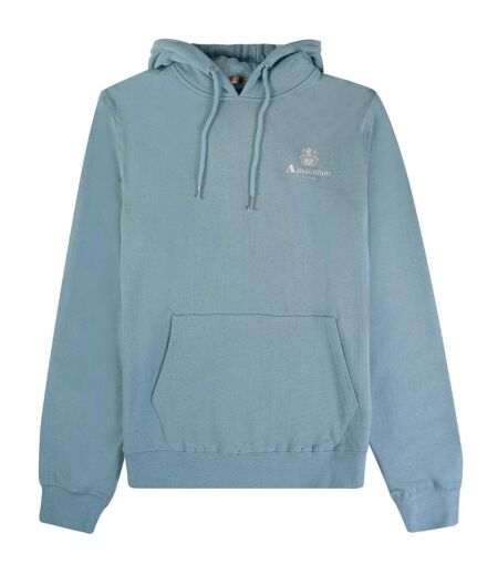 Sweat À Capuche Motif Petit Logo Active Homme Bleu Clair Aquascutum