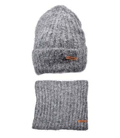 Pack Bonnet Tour de Cou INFINITIF Pack 1212 GRIS