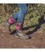 Unisex Adult Arctic Sport Wellington Boots Black Magenta Muck Boots-1