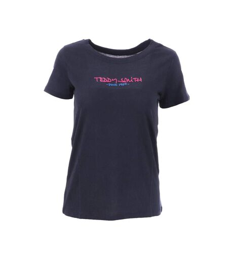 T-Shirt Marine Femme Teddy Smith TICIA - XS