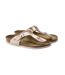 Childrens/kids Gizeh Suede Flat Sandals Pink Birkenstock-3