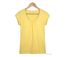 Tee-shirt Mayflower Djibouti2 en coton bio : la touche solaire du col bateau froncé-2