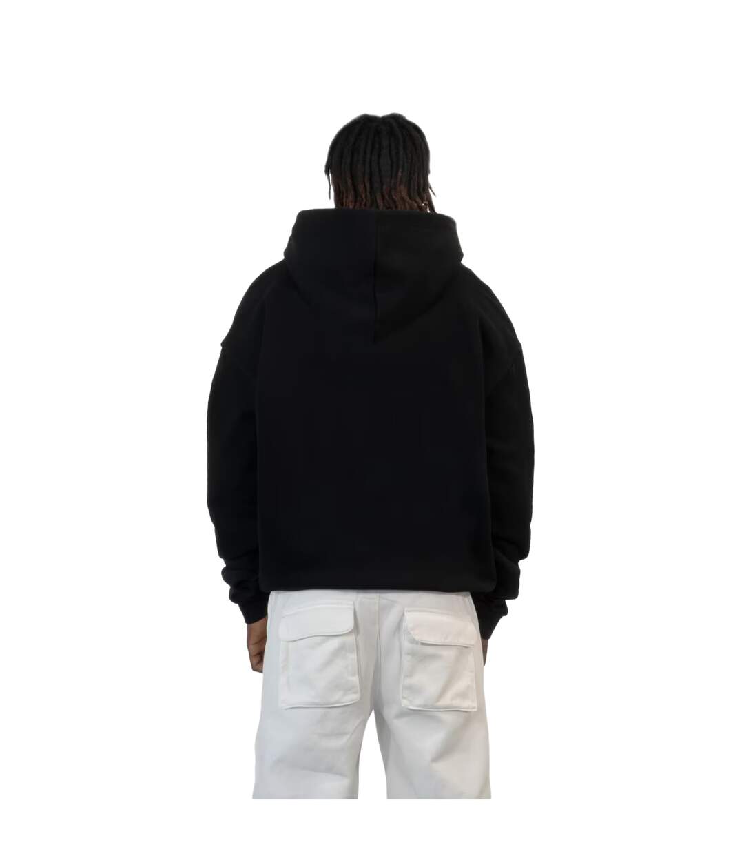 Mens Classic V.3 Hoodie Black Lost Youth-4