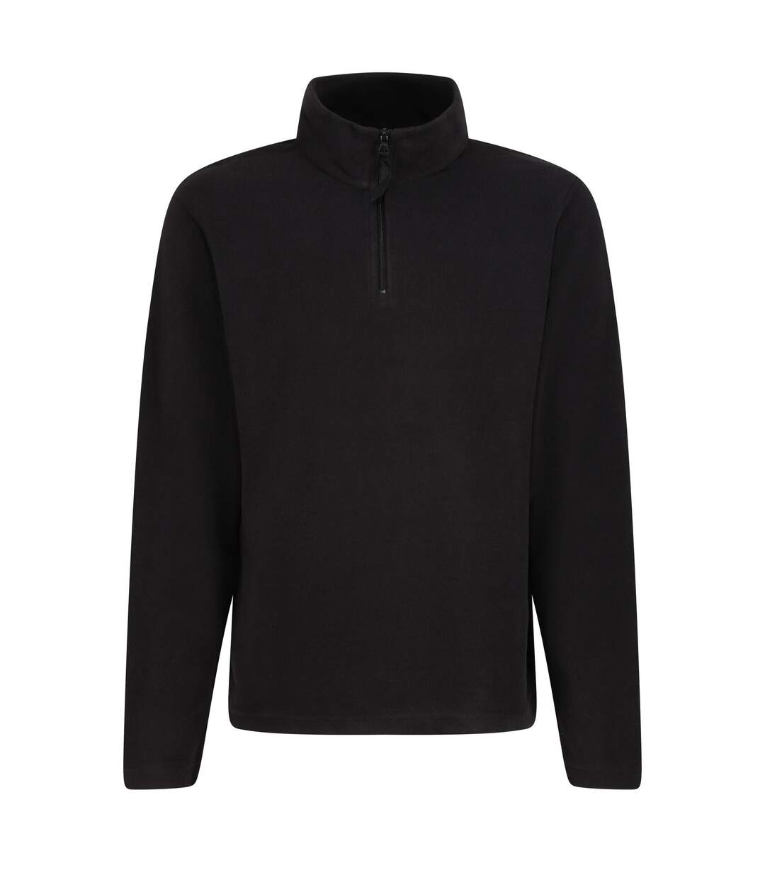 Regatta Mens 170 Series Anti-pill Zip Neck Micro Fleece (Black) - UTRW1207