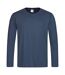 Stedman - T-shirt à manches longues classique - Homme (Bleu marine) - UTAB277