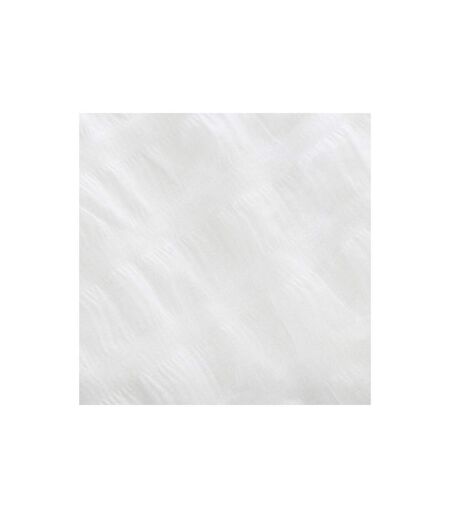 Parure de Lit 3 Pièces Seersucker 240x220cm Blanc