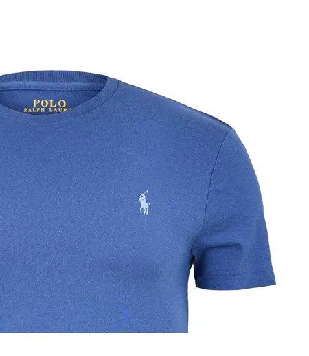 Mens Custom Regular T-shirt Royal Blue Ralph Lauren