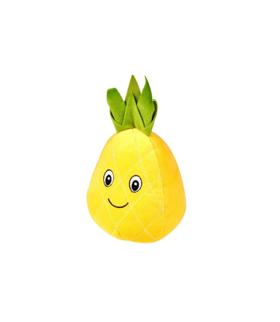 Peluche pour Chien Ananas 20cm Jaune-1