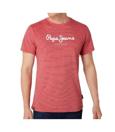 T-shirt Rouge Homme Pepe Jeans Wilmer