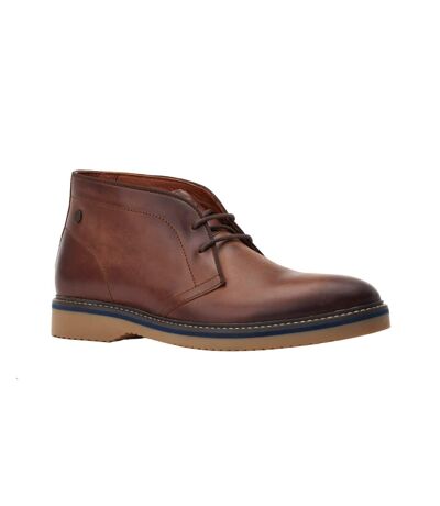 Bottines chukka brody homme marron foncé Base London