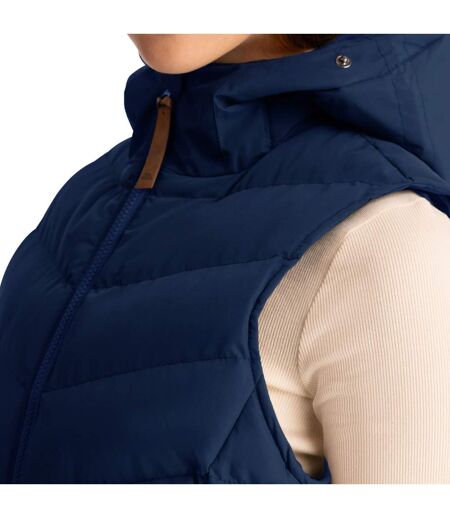 Veste Sans Manches Audrey Femme Bleu Marine Trespass