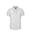Mens Preston Illustration Shirt White Mountain Warehouse-1
