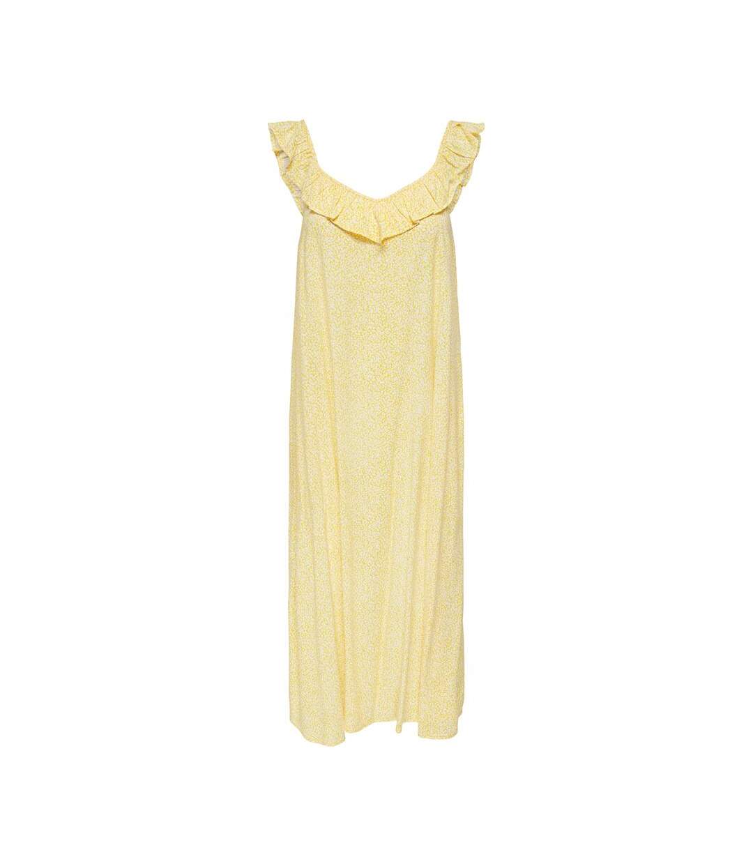 Robe jaune femme jdy starr 15257365 - 36-1