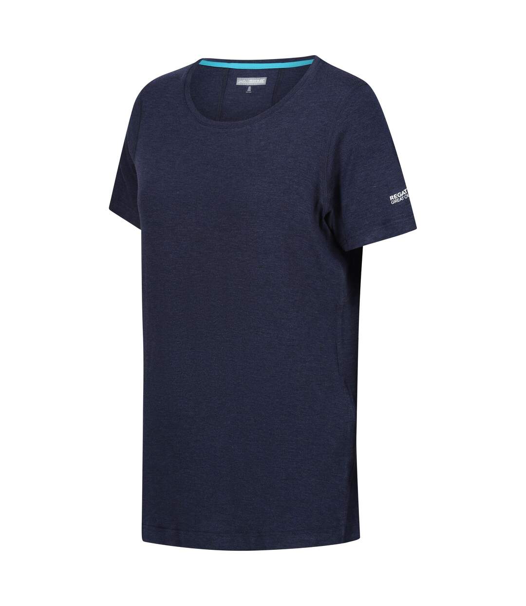 T-shirt ballyton femme bleu marine Regatta-3