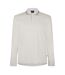 Polo Manches Longues Homme Blanc Boss-1