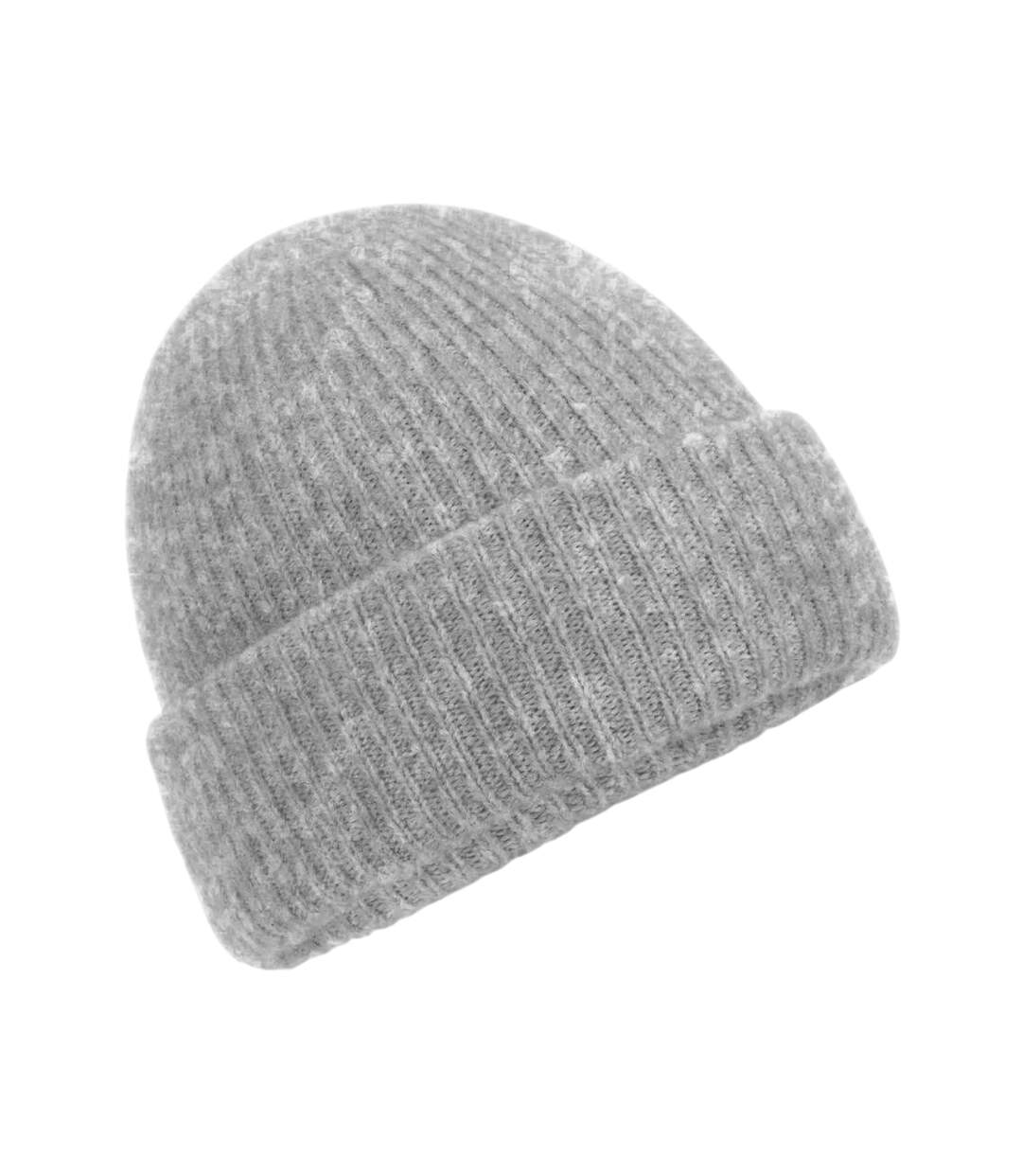 Bonnet Cosy Adulte Gris Chiné Beechfield-2