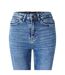 Jean Motif/style Usé Femme Bleu Moyen Pieces-2