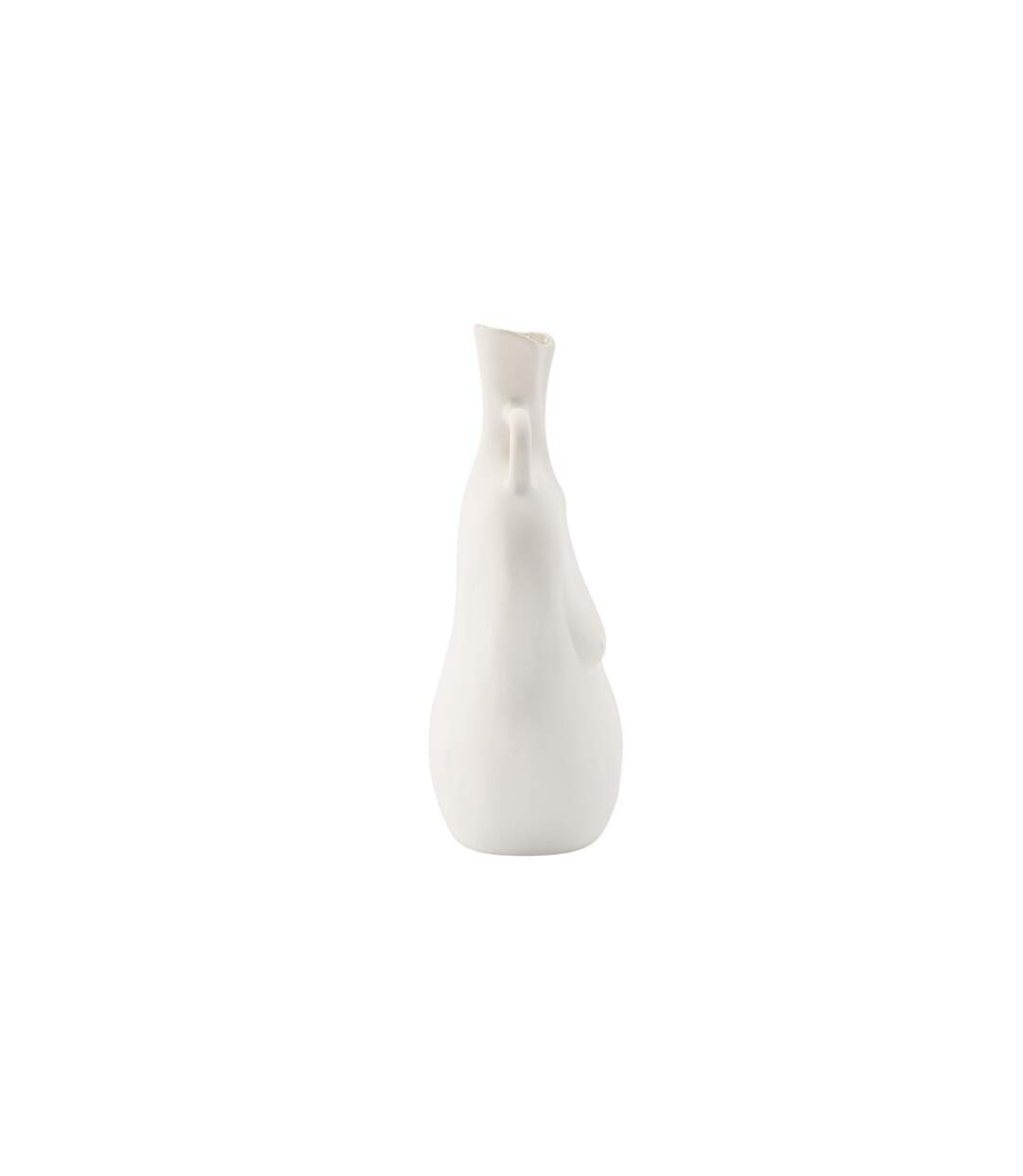 Vase Buste en Céramique Conta 25cm Blanc Cassé-2