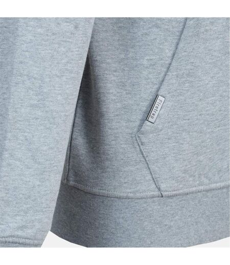 Veste À Capuche Motif/style Logo Homme Gris Chiné Firetrap
