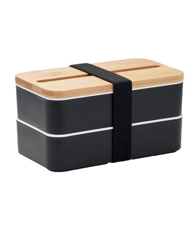 Wint polypropylene lunch box one size black MidOcean