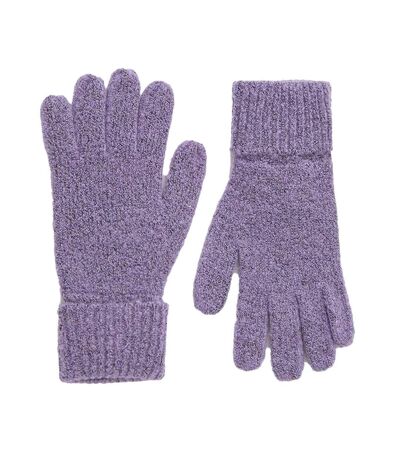 Gants Violet Femme Pieces Gloves - Taille unique