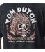 T-shirt homme col rond en jersey comfort fit avec logo Skully Vondutch