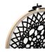 Attrape-Rêves Déco Brodé 43cm Noir-2