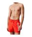 Short De Bain Motif/style Logo Homme Orange Calvin Klein-1