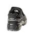 Unisex Adult Suede Safety Sandals Black Silver Mascot-2