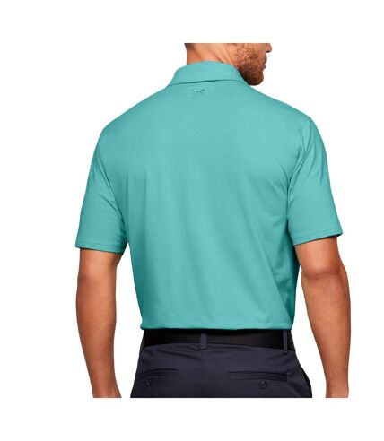 Polo Turquoise Homme Under Armour Scramble