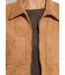 Veste zippée style motard, simili cuir-4