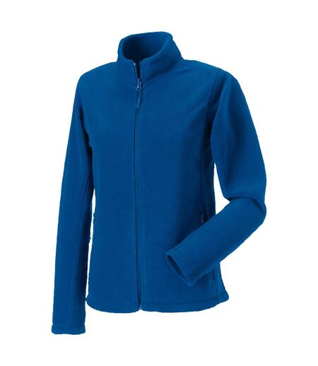 Russell Colours Ladies Full Zip Outdoor Fleece Jacket (Bright Royal) - UTBC574