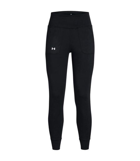Womens/ladies Motion Leggings Black White Under Armour