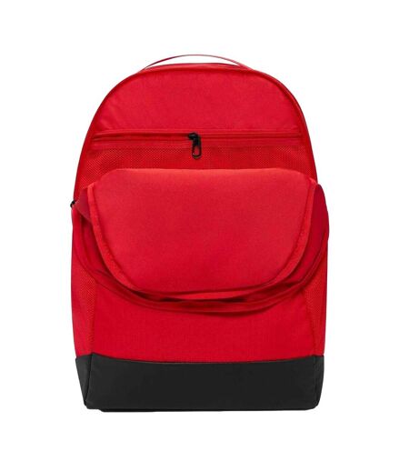 Unisex Adult Brasilia Logo Backpack One Size Uni Red Black White Nike