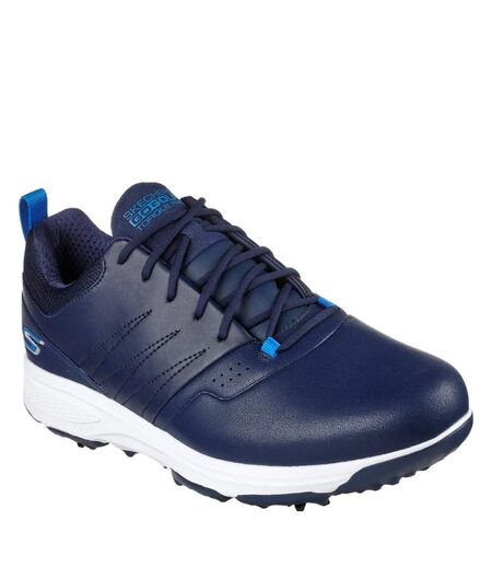 Skechers Mens Go Golf Torque Pro Leather Sports Shoes (Navy) - UTFS9995