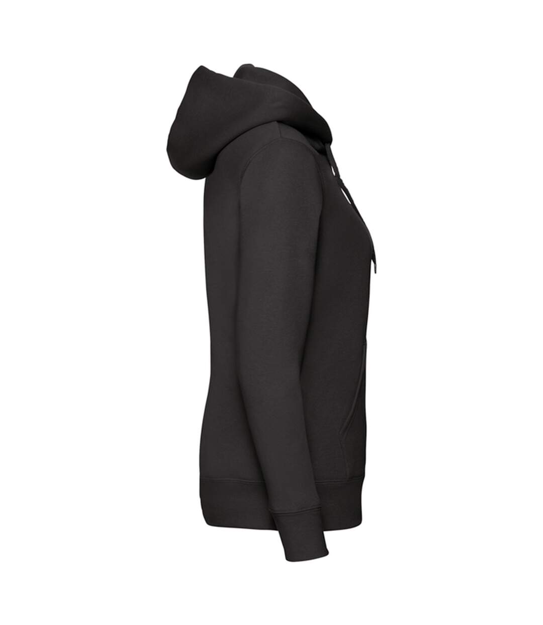 Sweat À Capuche Premium Sweat Femme Noir Fruit Of The Loom-3