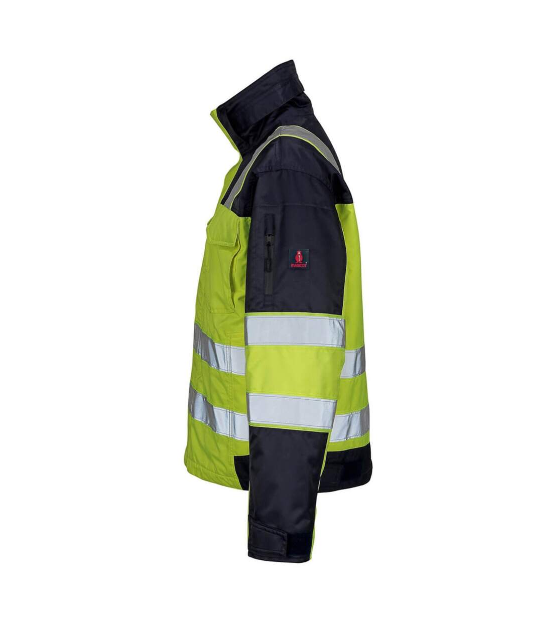 Veste Hiver Safe Image Adulte Jaune Bleu Marine Mascot-3
