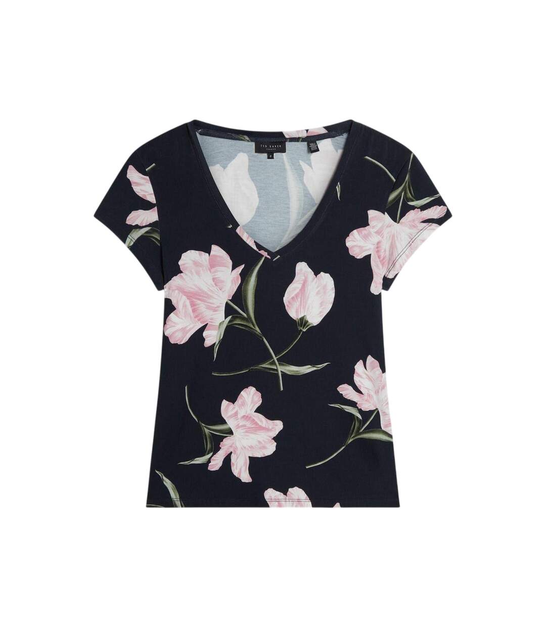 T-shirt Vaiiley Femme Bleu Marine Ted Baker-2