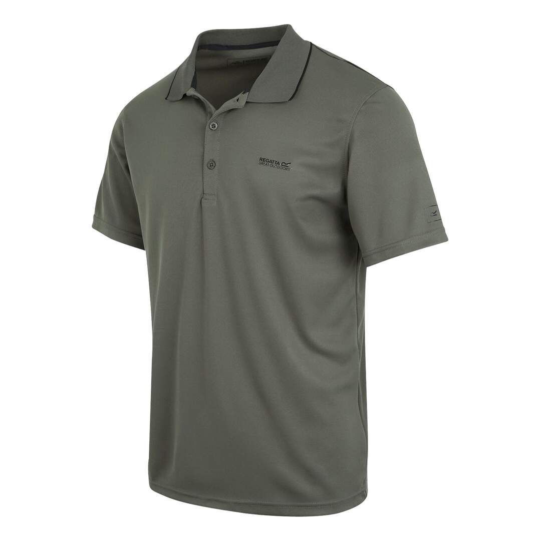 Polo de sport maverick homme marron Regatta-3