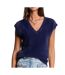 Pull sans manches marine femme morgan cathy-1