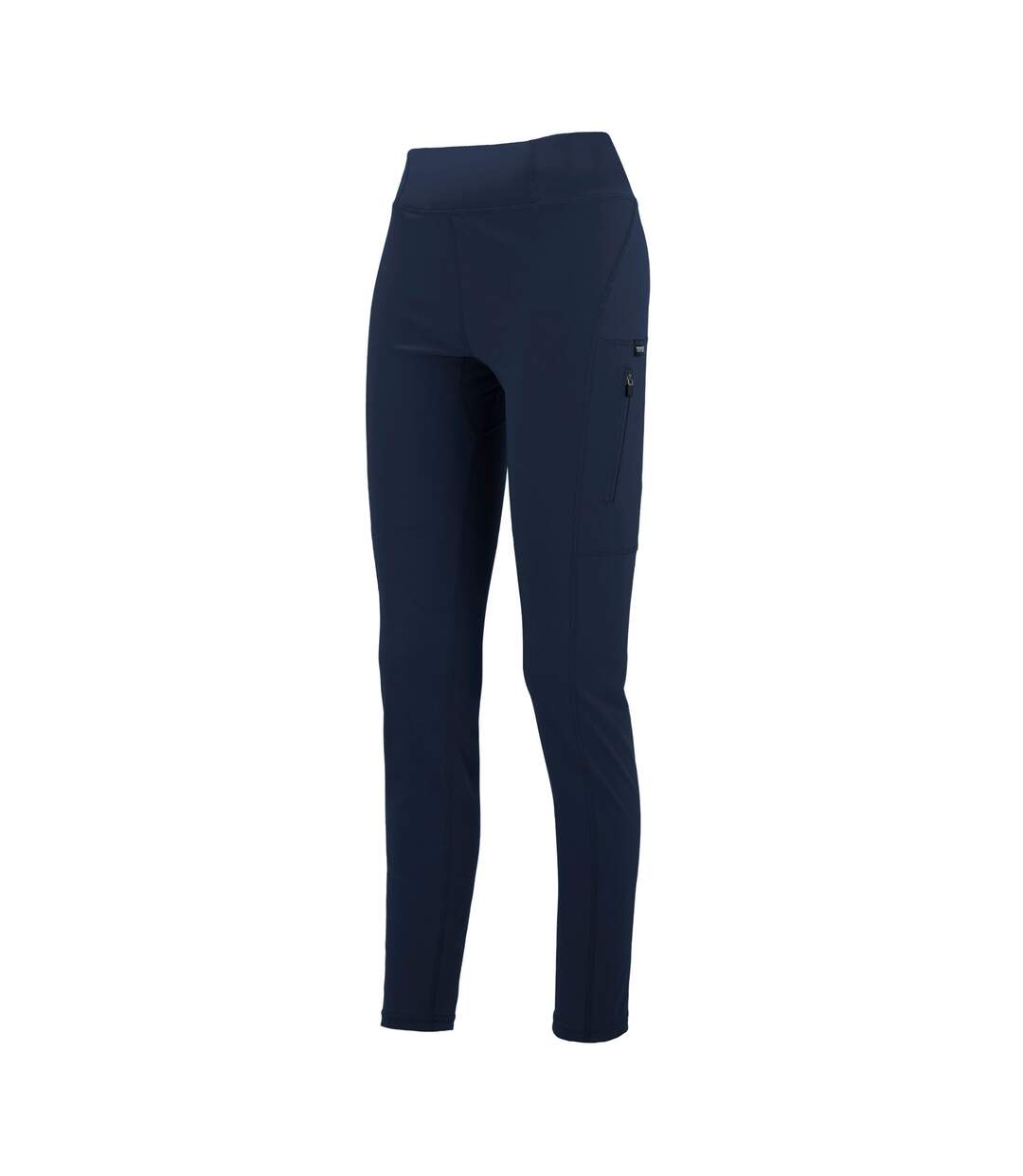 Womens/ladies Monira Water Repellent Hiking Leggings Navy Regatta-4
