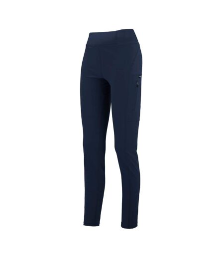 Womens/ladies Monira Water Repellent Hiking Leggings Navy Regatta