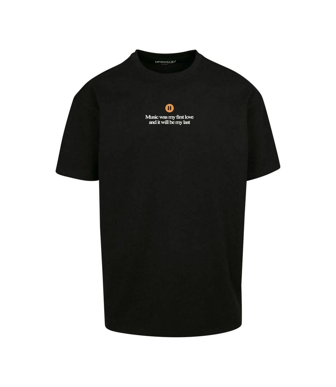 Mens K-pop Heavyweight Oversized T-shirt Noir Mister Tee-1