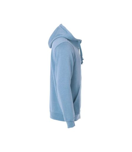Veste À Capuche Basic Homme Bleu Clair Clique